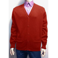 Letterman Award cardigan. Luxury heavy weight 5 button placket, welt pockets. Made in US